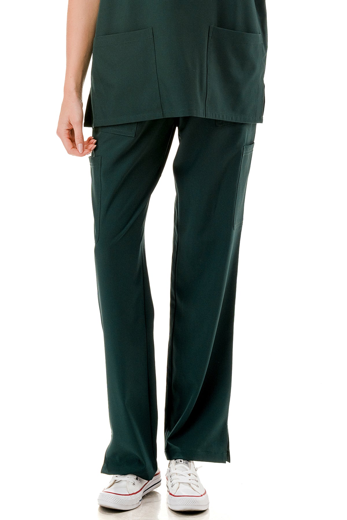 A0515 Scrub Sets Medical Nursing Uniform 4-Way Stretch V-neck 8-Pocket Rami A0515 Scrub Sets Medical Nursing Uniform 4-Way Stretch V-neck 8-Pocket Rami